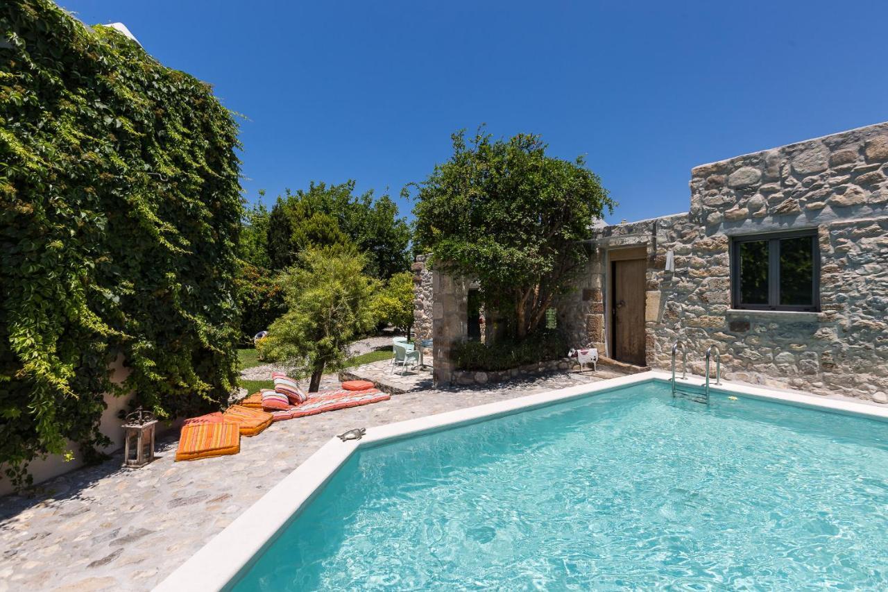 Pigi  Muazzo Creta Stone House, Nature Escape With Pool, By Thinkvilla מראה חיצוני תמונה